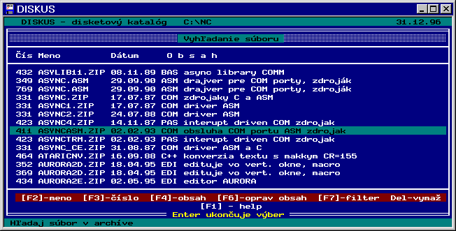 Snapshot of screen 12kB