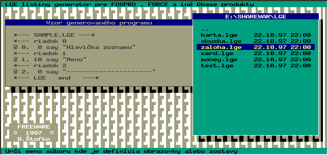 Snapshot of screen 11kB