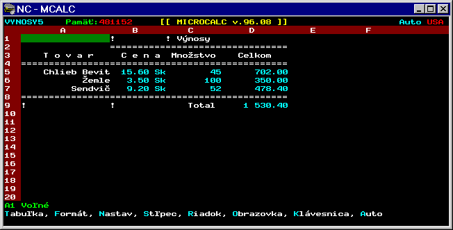 Snapshot of screen 8kB