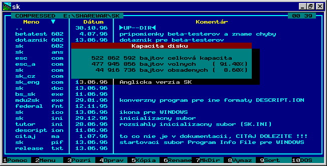 Snapshot of screen 13kB