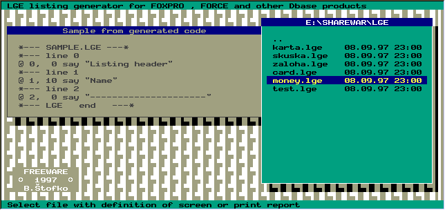 Snapshot of screen 11kB